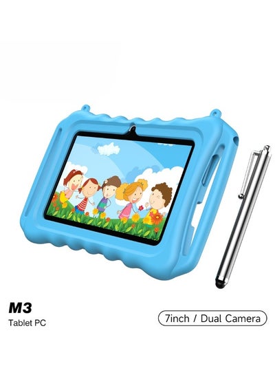 Buy M3 children's tablet with a 7-inch screen, supports 5G Wi-Fi, 4GB RAM and 64GB storage space in UAE