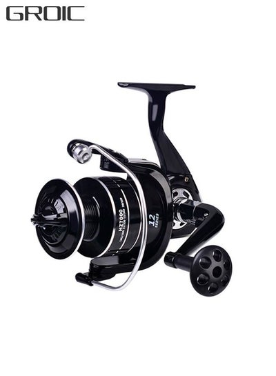 Fishing Reel Wheel Full Metal Wear Resistant Foldable Spinning