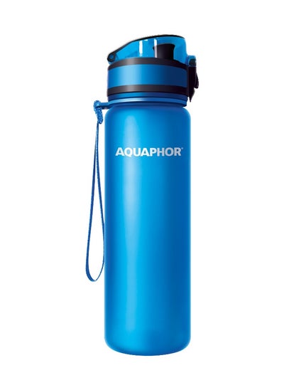 Buy AQUAPHOR City Bottle 500ml, Travel Water Bottle with Activated Carbon Filter, Filters Chlorine & Impurities, Made of Tritan & BPA-Free, Stay Hydrated On the Go in UAE