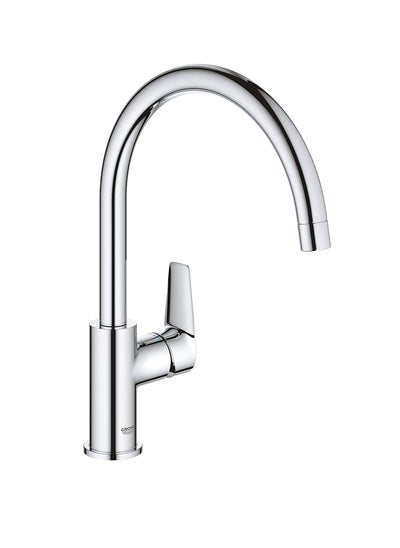 Buy GROHE Kitchen Fixtures, Kitchen Faucet with High Spout - BauEdge Collection, 31367001 in UAE