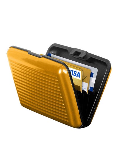 Buy Aluminium Card And ID Case Gold in UAE