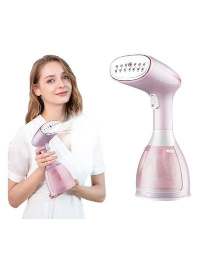 Buy Garment Steamers 350ml Handheld Fabric Steamer 14 holes 15Seconds Fast-Heat 1500W Garment Steamer for Home Travelling Portable Steam Iron in Saudi Arabia