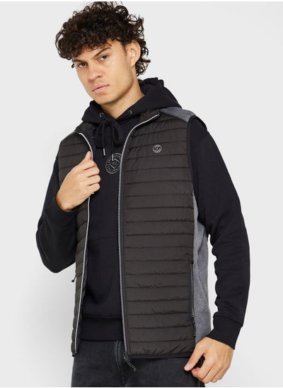 Buy Zip Through Quilted Gilet in UAE