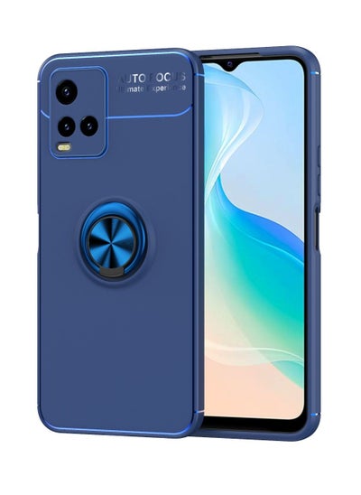 Buy Protective Case Cover For Vivo Y33S/Y21/T1X 4G Blue in Saudi Arabia