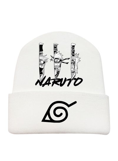 Buy Naruto Knitted Cartoon Printed Hat in UAE