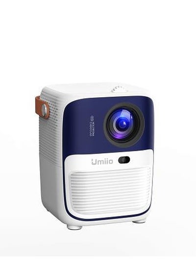 Buy Umiio Q2 Bluetooth 5M Projection Distance1080P Resolution Portable Outdoor Movie Projector Compatible With Smartphone HDMI USB in UAE