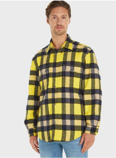 اشتري Checked Regular Fit Shirt في السعودية