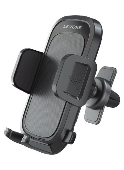 Buy Levore  magnetic phone holder, mounts on air vent | black in Saudi Arabia