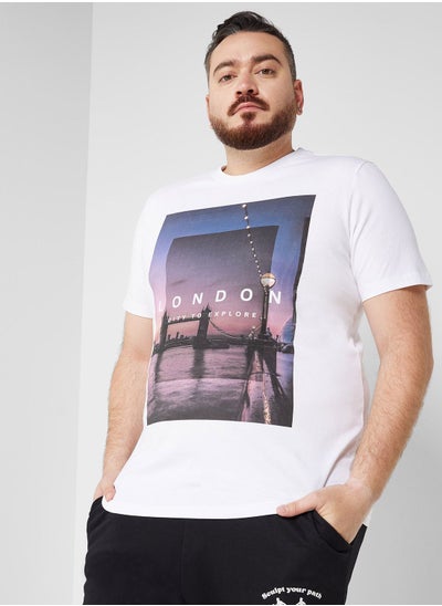 Buy Plus Size Graphic T Shirt in Saudi Arabia