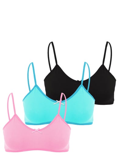 Buy Bundle Of Three Solid Bra - For Women in Egypt