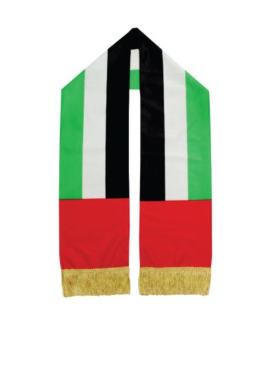 Buy UAE National Day Flag Scarf 157x15cm in UAE