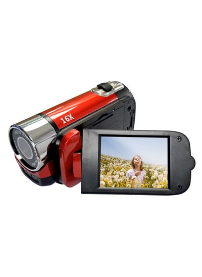 اشتري Portable 1080P High Definition Digital Video Camera DV Camcorder 16MP 2.7 Inch LCD Screen 16X Digital Zoom Built-in Battery في السعودية