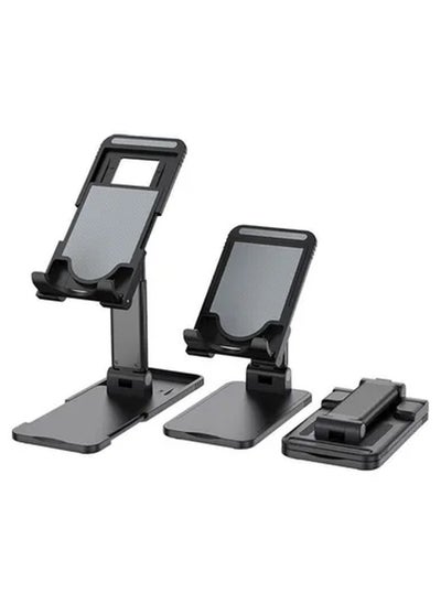 Buy Adjustable Mobile Phone Holder 14.4 X 3.5 X 9.7cm Black in UAE