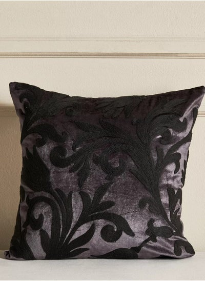 Buy Boudoir Embroidered Filled Cushion 50x50 cm in Saudi Arabia