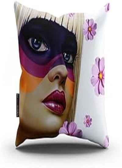 Buy Naguib Selim KBO 156 Modern Cushion Billow, Multicolor in Egypt