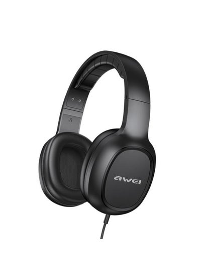 Buy awei GM-6 3.5mm Stereo Wired Headset(Black) in Egypt