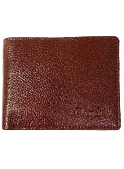 Buy Classic Milano Genuine Leather Wallet for mens Cow NDM G-75 mens wallet (Brown) by Milano Leather in UAE