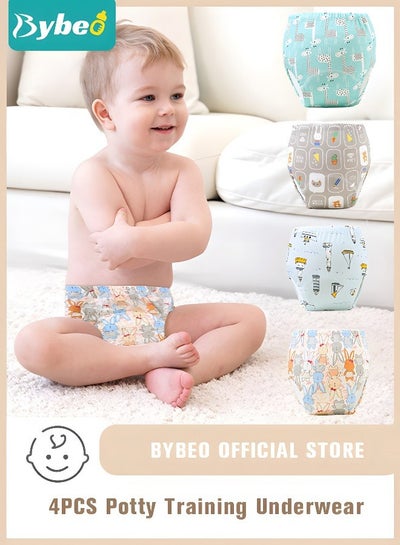 Piece Potty Training Underwear, Layers Breathable Cotton - Main Image