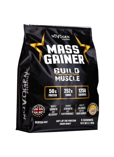 Buy Mass gainer 5.4 KG- 16 Servings- Ice Cream Vanilla in Egypt