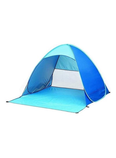 Buy Portable Automatic Pop Up Beach Tent with Anti-UV Protection for Outdoor Adventures in UAE