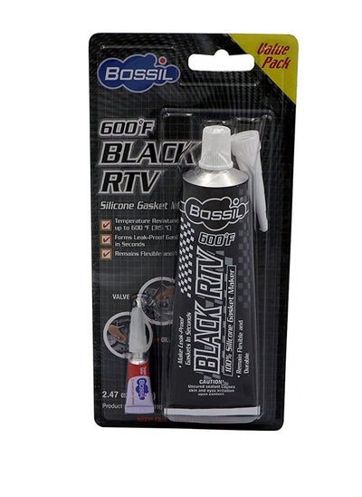 Buy RTV Silicone Gasket Maker And Sealant Black in UAE