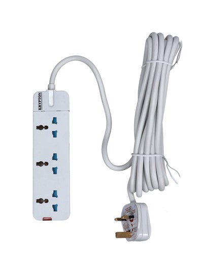 Buy 3 Way Universal Type Extension Socket  Board Plug in UAE