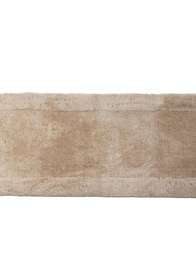 Buy Bath Mat One Piece Beige in Saudi Arabia