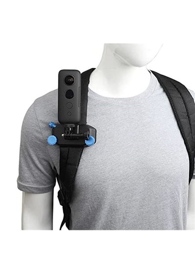 اشتري Backpack Clip Mount for Insta360 One X/X2/ One R/ X and GoPro Hero 9 في الامارات