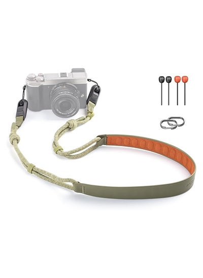 اشتري Pgytech Camera Shoulder Strap Air for DSLR and Mirrorless Camera Shoulder Strap Adjustable Neck Strap Grass Green, 39-55 inch في الامارات