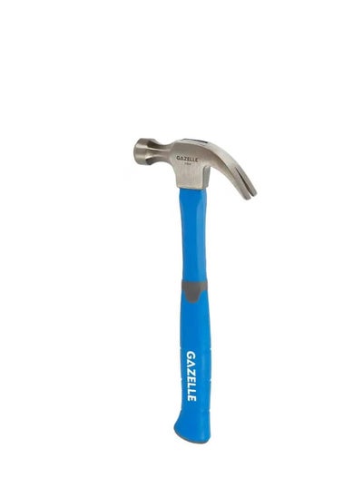 Buy Gazelle Curved Claw Hammer With Fiberglass Handle 20oz in UAE