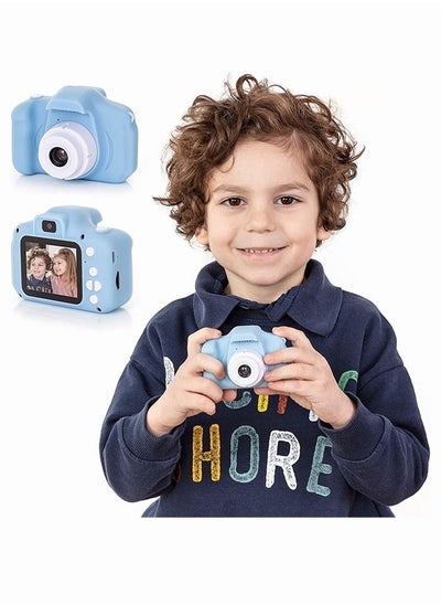 Buy Kids Camera Children Digital Camera Rechargeable Digital Camera for Girls Boys 3-12 Year Old Birthday for Boys Kids 1080P HD Video Recorder 32GB SD Card/2 Inch IPS Screen in Saudi Arabia