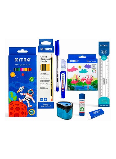 Buy School Stationery Set 42 Pieces in UAE