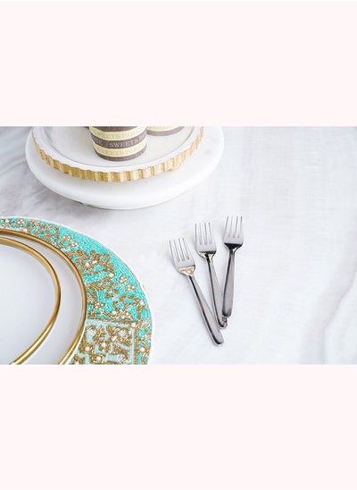 اشتري Dozorme S/3 Cake Fork Silver في الامارات