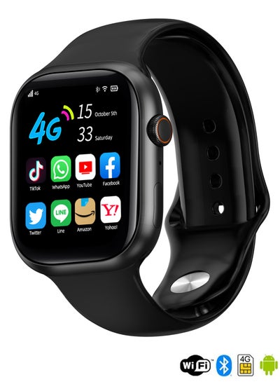 Buy 4G SIM Smart Watch X9 32GB Rom 2.2 inch Display Support Google store download application Built In Wifi GPS Bluetooth Fitness Tracker in Saudi Arabia