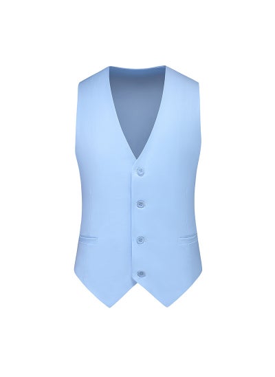 Buy Plus size mens slim-fit solid color fashion suit vest foreign trade new vest wholesale  Amazon AliExpressSky Blue Sky Blue in UAE