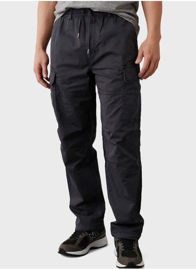 Buy Pocket Detail Relaxed Fit Cargo Pants in UAE