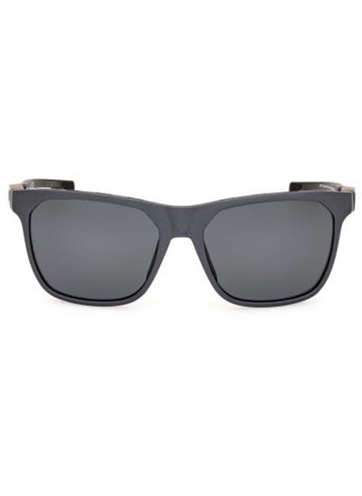 Buy Matte Black Smoke Polarized Acetate Sunglasses in UAE