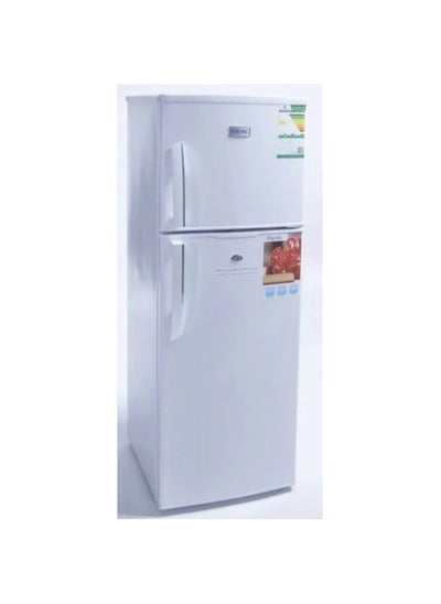 Buy Icon two-door refrigerator, top freezer, 6.4 feet, white in Saudi Arabia