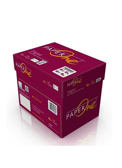 Buy PaperOne™ Digital (80 gsm) A4 size Reams (500 sheets), 5 in a Carton in UAE