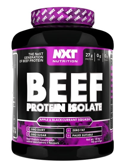 Buy Beef Protein Isolate - Apple and Blackcurrant - (1.8kg) in Saudi Arabia