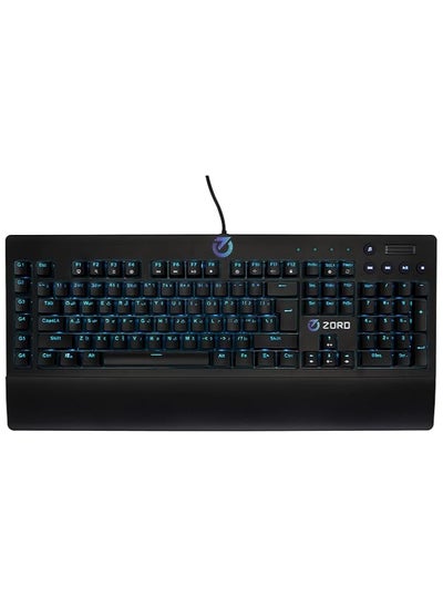 Buy ZORD M9 Gaming mechnical Keyboard Wired, RGB LED Backlit RED Switches in Saudi Arabia