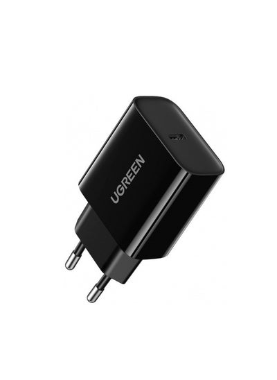 اشتري UGREEN Fast Charging Power Adapter with PD 20W EU (black) في مصر