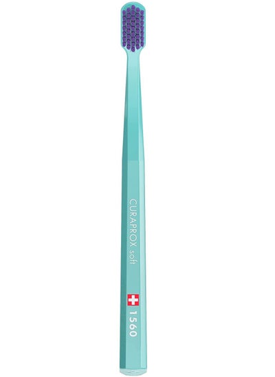 اشتري CS 1560 Soft Toothbrush for adults with Curen Bristles Multicolor (1 pc) في الامارات