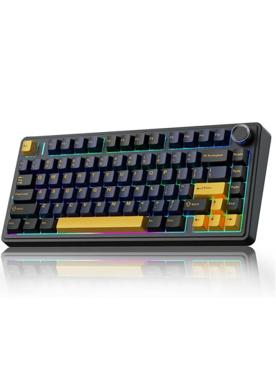 Buy F75 Wireless Mechanical Keyboard Switches RGB Backlit Gaming Keyboard in Saudi Arabia