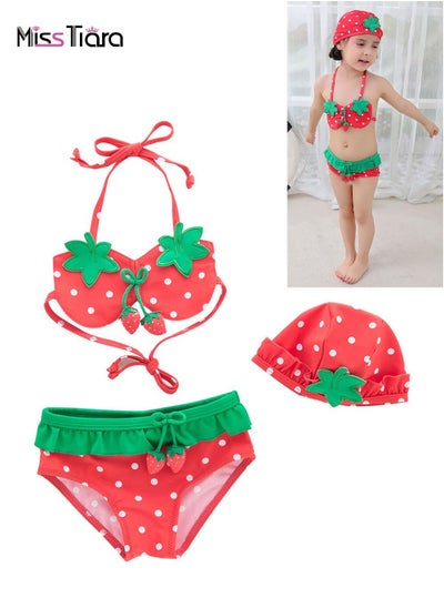 اشتري 3 Pack Fashion Kids Cartoon Print Swimsuit Kids Water Sports Swimwear في الامارات