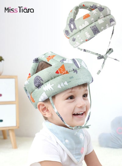 Buy Baby Safety Helmet Head Protector Breathable & Adjustable Head Cushion Bumper Bonnet for Running Walking Crawling in UAE