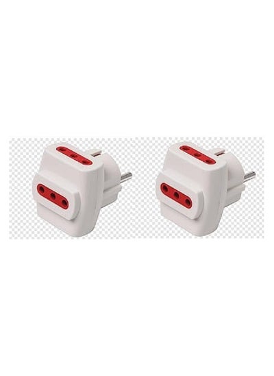 Buy A common power adapter with a three-outlet socket, 2 in Egypt