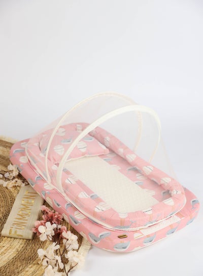 Buy An ultra-soft and breathable newborn sponge bed with a variety of designs in UAE
