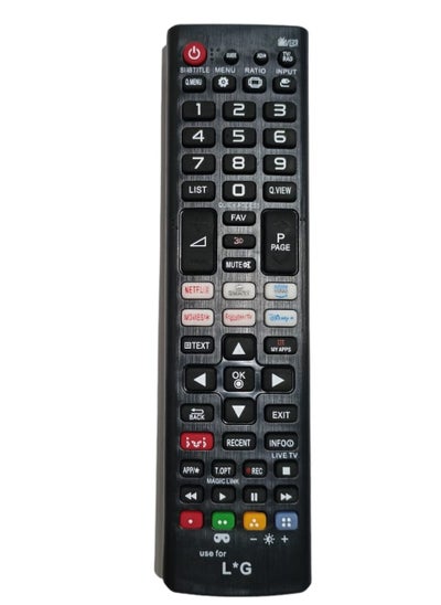 اشتري LG LCD LED Remote Control Universal RM-L1616 Universal Remote Control With Netflix Prime Video Replacement AKB75675301 AKB75095308 AKB75675311 في السعودية