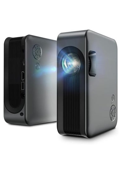 Buy A30 845x480P HD Projector 1080P WIFI Synchronous Mobile Phone Smart TV (EU Plug) in UAE